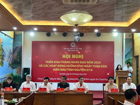 Thanh Hóa triển khai “Tháng Nhân đạo” năm 2024 và các hoạt động hưởng ứng ngày toàn dân Hiến máu tình nguyện