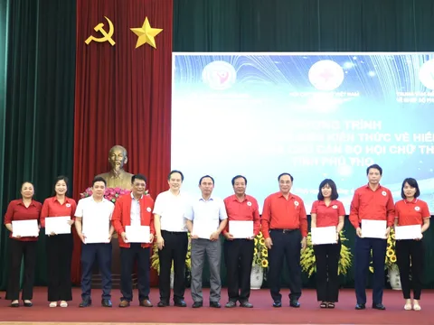 Phú Thọ: Tổ chức bồi dưỡng lý luận và nghiệp vụ cho cán bộ Hội năm 2024