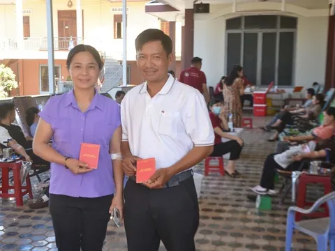 Pleiku lan tỏa phong trào hiến máu tình nguyện