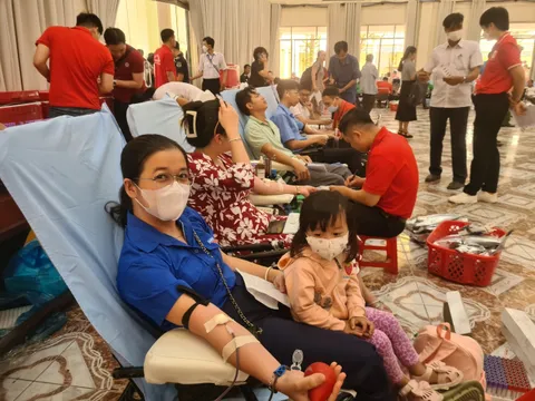 Đồng Tháp hưởng ứng Ngày toàn dân hiến máu tình nguyện