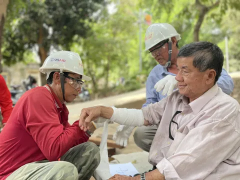 Tập huấn Nâng cao năng lực ứng phó khẩn cấp cho cán bộ, hội viên Chữ thập đỏ