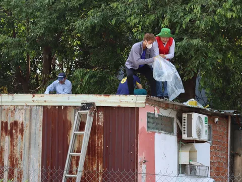 Tập huấn phòng chống thiên tai, thảm họa cho đội xung kích phòng chống thiên tai cấp phường