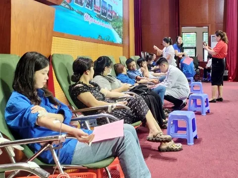 Quảng Ninh: Tiếp nhận 256 đơn vị máu tại Ngày hội hiến máu tình nguyện đợt 2 huyện Vân Đồn