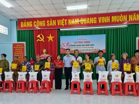 Các cấp Hội Chữ thập đỏ TP Cần Thơ đồng loạt triển khai Lễ Phát động Tháng Nhân đạo năm 2024