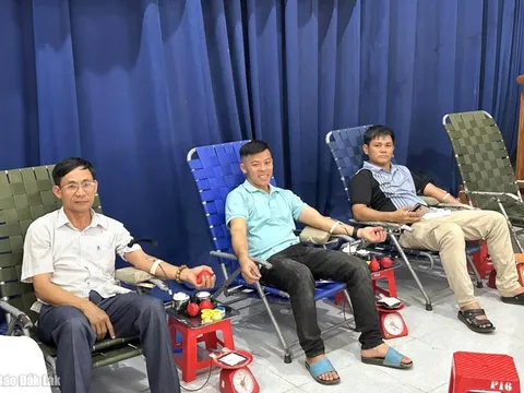 Gần 800 tình nguyện viên tham gia hiến máu tình nguyện tại Đắk Lắk
