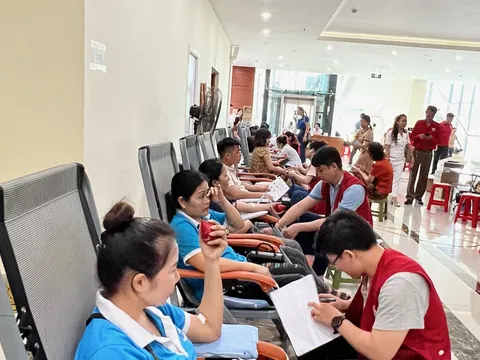Thành phố Thanh Hóa tiếp nhận 1.510 đơn vị máu