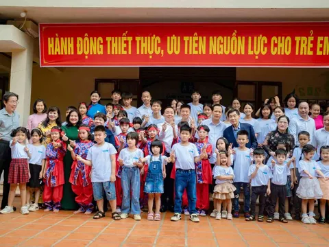 Tháng hành động vì trẻ em: Hành động thiết thực, ưu tiên nguồn lực cho trẻ em