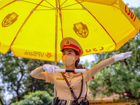 Phân luồng giao thông phục vụ Đoàn khách quốc tế thăm cấp Nhà nước tới Việt Nam