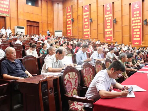 Hơn 200 cán bộ, tình nguyện viên Chữ thập đỏ được tập huấn nghiệp vụ