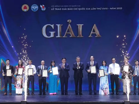 Lễ trao Giải Báo chí quốc gia lần thứ 18 tôn vinh 122 tác phẩm xuất sắc