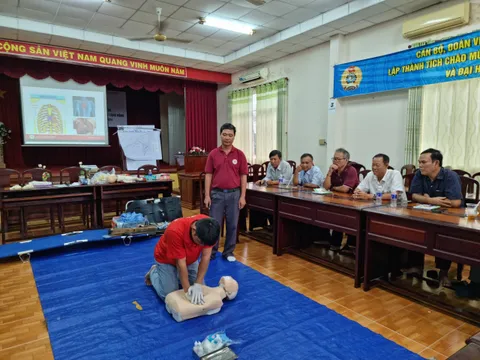 Tập huấn nâng cao nhận thức, năng lực về quản lý giảm nhẹ rủi ro thiên tai