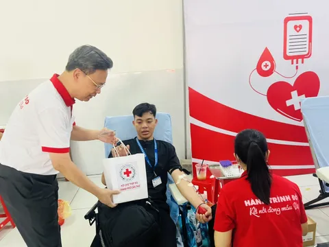 Tiếp nhận 6.200 đơn vị máu qua 11 năm phát động Hành trình Đỏ ở Cần Thơ