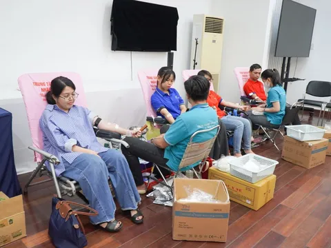 Hiến máu nhân đạo - 'Việc tốt từ trái tim'