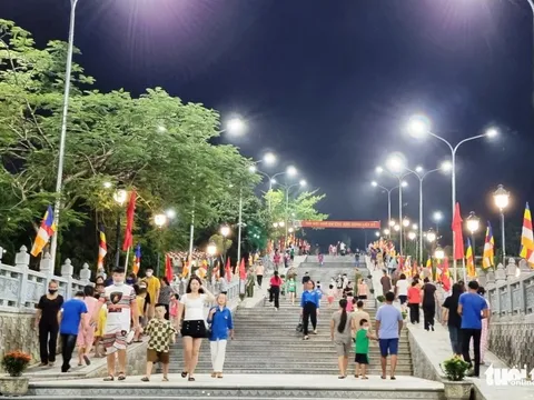 Vị Xuyên - nghĩa trang liệt sĩ đã thành hoa viên