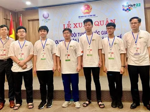 Việt Nam giành 5 huy chương tại Olympic Vật lí Quốc tế 2022
