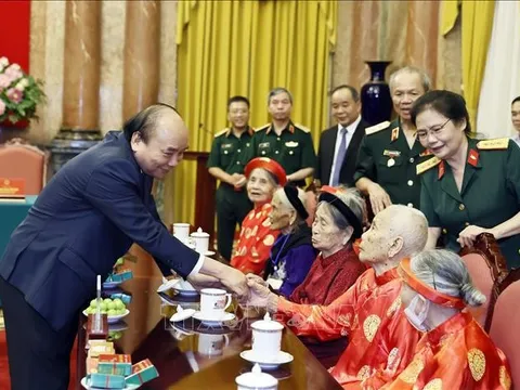 Chủ tịch nước: Công tác chăm sóc, hỗ trợ người có công cần sự chung tay toàn xã hội