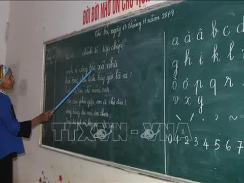 Ban hành thông tư quy định về đánh giá học viên học chương trình xóa mù chữ