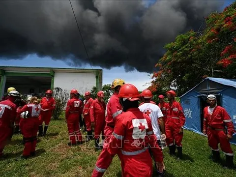 Vụ cháy kho dầu tại Cuba: Con số thương vong tiếp tục tăng cao