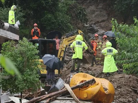 Ít nhất 16 người thiệt mạng, mất tích vì mưa lũ tại Hàn Quốc