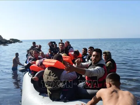 Thổ Nhĩ Kỳ cứu trên 11.000 người di cư bất hợp pháp trên biển Aegea