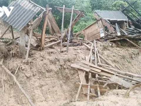 5 người chết và mất tích do mưa lũ tại 3 tỉnh
