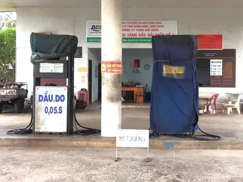 Đảo Phú Quý hết xăng