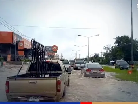 Bão Noru gây ngập lụt và lũ quét tại nhiều khu vực ở Thái Lan