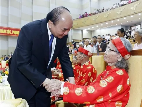 Chủ tịch nước dự Lễ phát động hưởng ứng tháng hành động vì Người cao tuổi