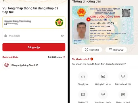 Bộ Công an chỉ cách sử dụng app VNeID thay thế CCCD gắn chip