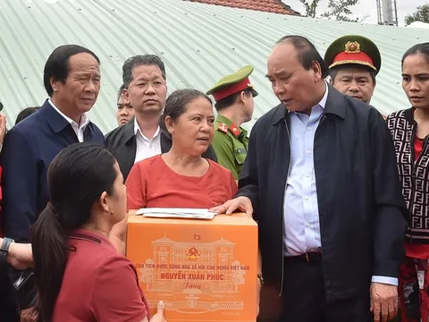 Chủ tịch nước kiểm tra công tác khắc phục thiệt hại do mưa lũ tại Đà Nẵng