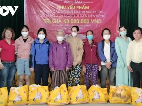 Đà Nẵng huy động hơn 7 tỷ đồng hỗ trợ người dân ảnh hưởng mưa bão