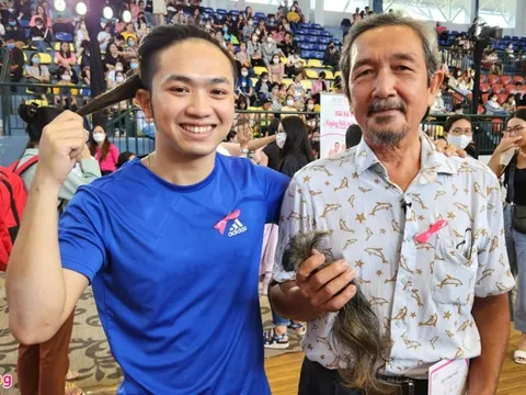 Những người đàn ông ở TP.HCM nuôi tóc để tặng cho bệnh nhân ung thư vú