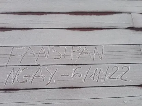 Đỉnh Fansipan 0 độ C, sương muối xuất hiện