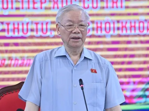 Tổng bí thư: Cán bộ nếu tham nhũng nên tự giác xin nghỉ, nộp lại tiền