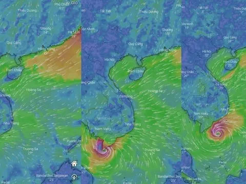 Miền Nam hứng bão cường độ mạnh vào đầu tháng 12