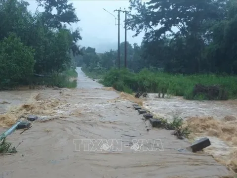 Cảnh báo lũ quét, sạt lở đất các khu vực từ Quảng Trị đến Gia Lai