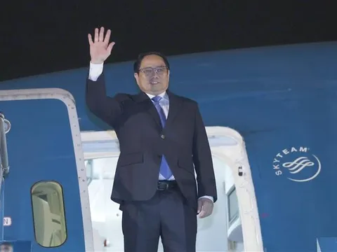 Thủ tướng Phạm Minh Chính lên đường dự Hội nghị cấp cao kỷ niệm 45 năm quan hệ ASEAN - EU và thăm Luxembourg, Hà Lan, Bỉ