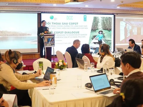 Lồng ghép giới trong thực hiện chính sách khí hậu: Việt Nam sẽ là thành viên tích cực