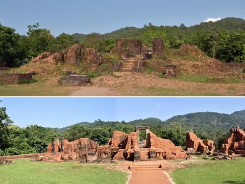 Bàn giao Dự án trùng tu 3 nhóm tháp tại Khu đền tháp Mỹ Sơn