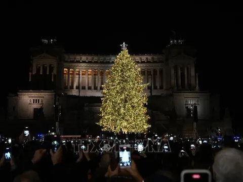 Thông điệp xanh của mùa Giáng sinh tại Italy