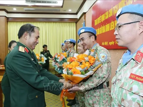 Đảm bảo an toàn tuyệt đối, hoàn thành xuất sắc nhiệm vụ gìn giữ hòa bình Liên hợp quốc 