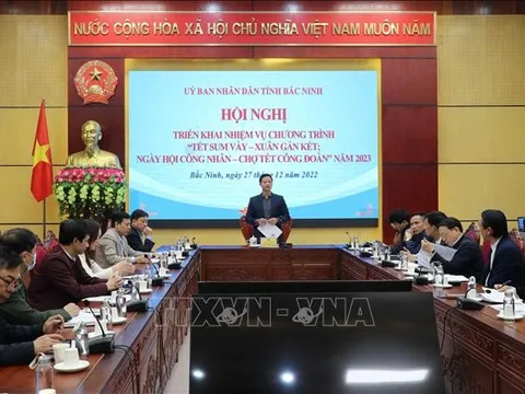 Quan tâm, chăm lo Tết cho công nhân, người lao động