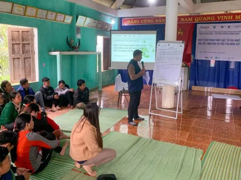 Thừa Thiên – Huế: Nâng cao nhận thức về bảo vệ động vật hoang dã cho cộng đồng