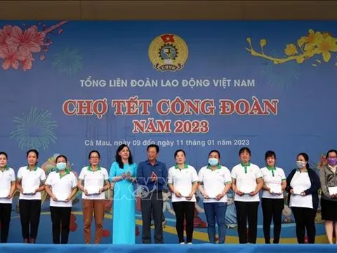 Hỗ trợ đoàn viên, người lao động có hoàn cảnh khó khăn ở Cà Mau yên tâm đón Tết