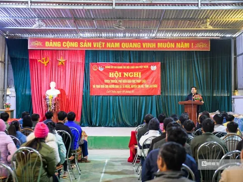 Hội Luật gia Việt Nam mang “hơi ấm” đến đồng bào vùng cao
