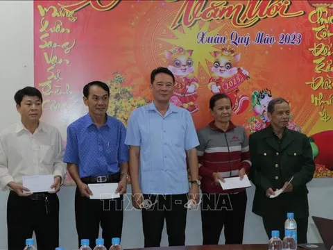 Bình Phước: Quan tâm chăm lo cho già làng, người uy tín trong đồng bào thiểu số