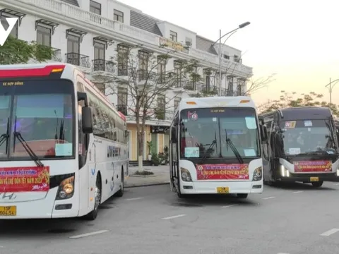 Hải Phòng tổ chức hơn 60 chuyến xe đưa công nhân ở xa về quê ăn Tết