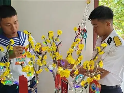 Tết sớm Trường Sa: Ấm áp và nghĩa tình