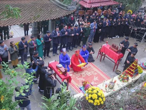 Rộn ràng hội xuân đền Đuổm