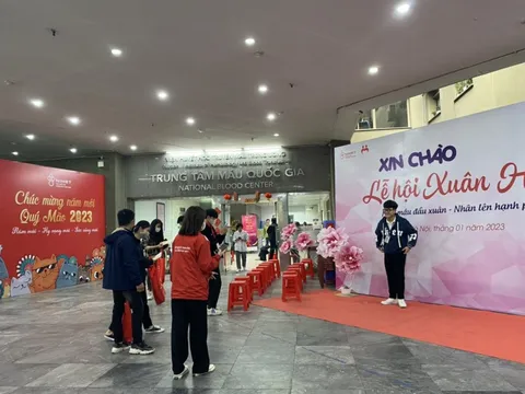 Niềm vui hiến máu đầu năm